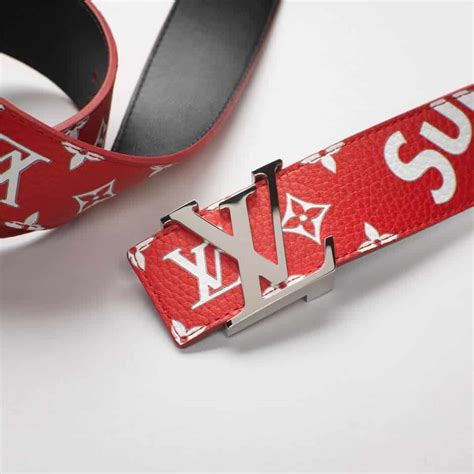 louis vuitton x supreme belt real vs fake|Louis Vuitton scam.